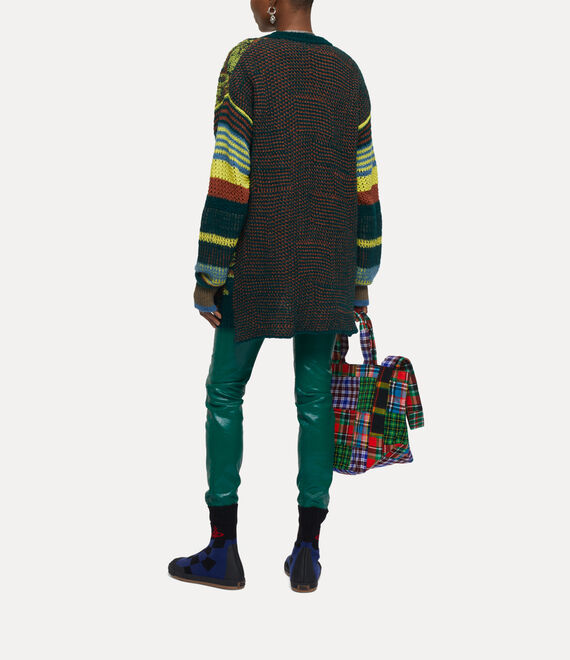 Vivienne Westwood Blurry Oversized Cardigan in MULTI